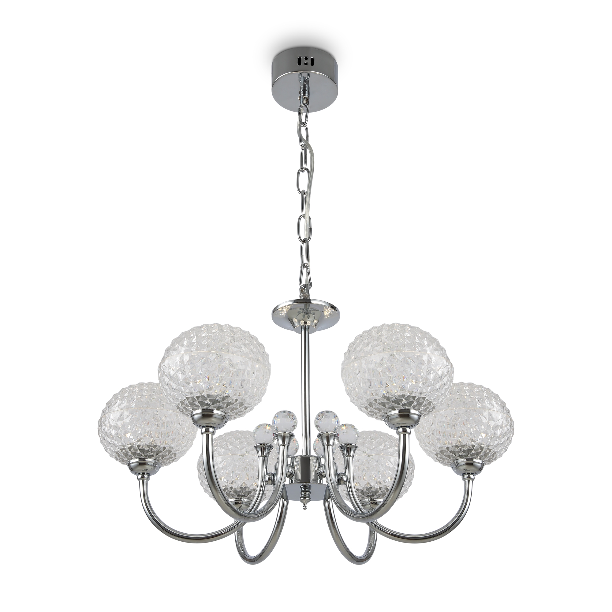 Люстра FR6026PL-06CH Дегни / Degni 32 Вт LED