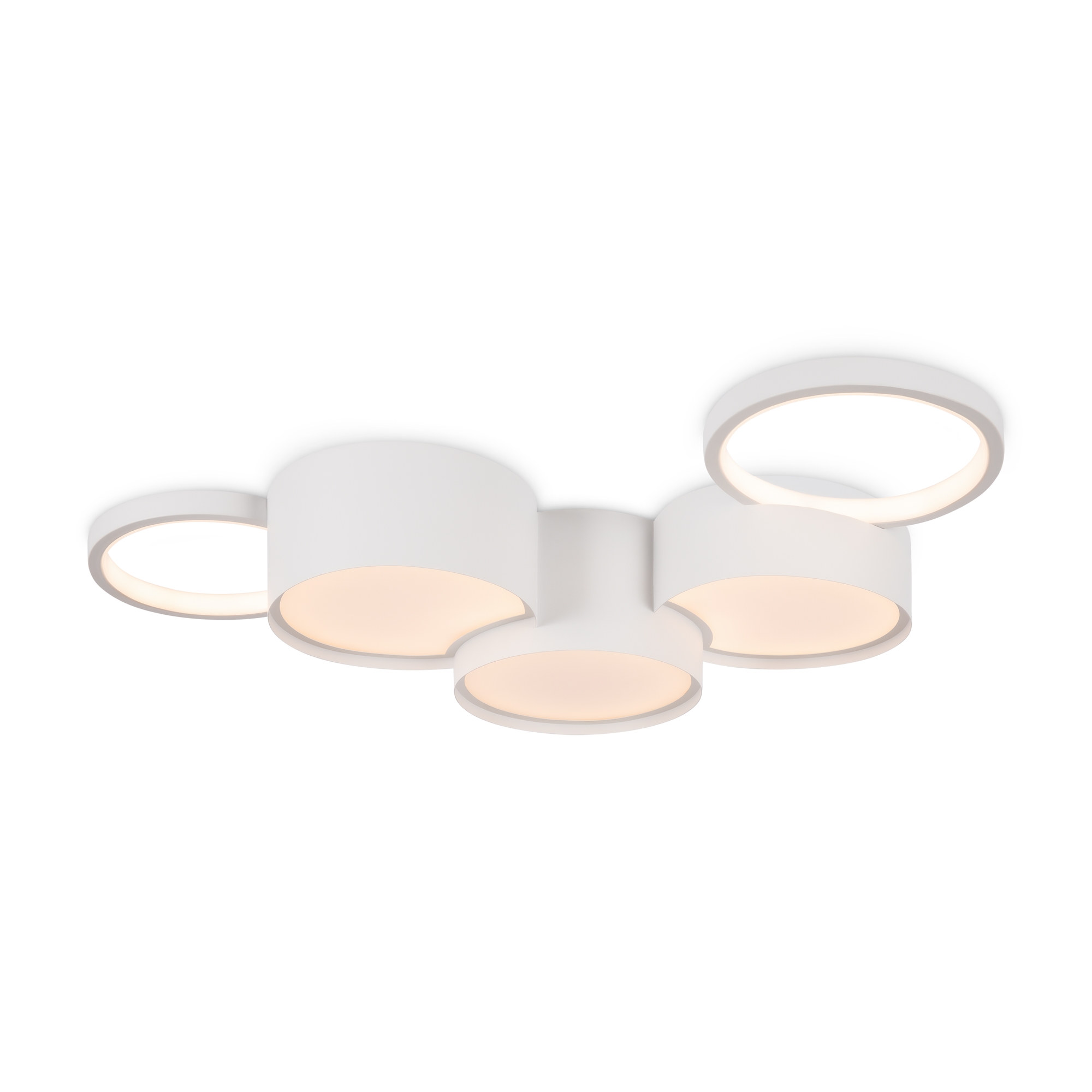 Потолочный светильник FR6080CL-L100W Молекула / Molecule 92 Вт LED с пультом ДУ