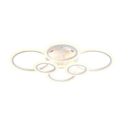 Потолочный светильник FR6199CL-L200W1 Маркет / Market 200 Вт LED с пультом ДУ