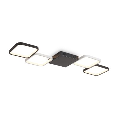 Потолочный светильник FR6201CL-L120BW Нео Гео / Neo Geo 120 Вт LED с пультом ДУ