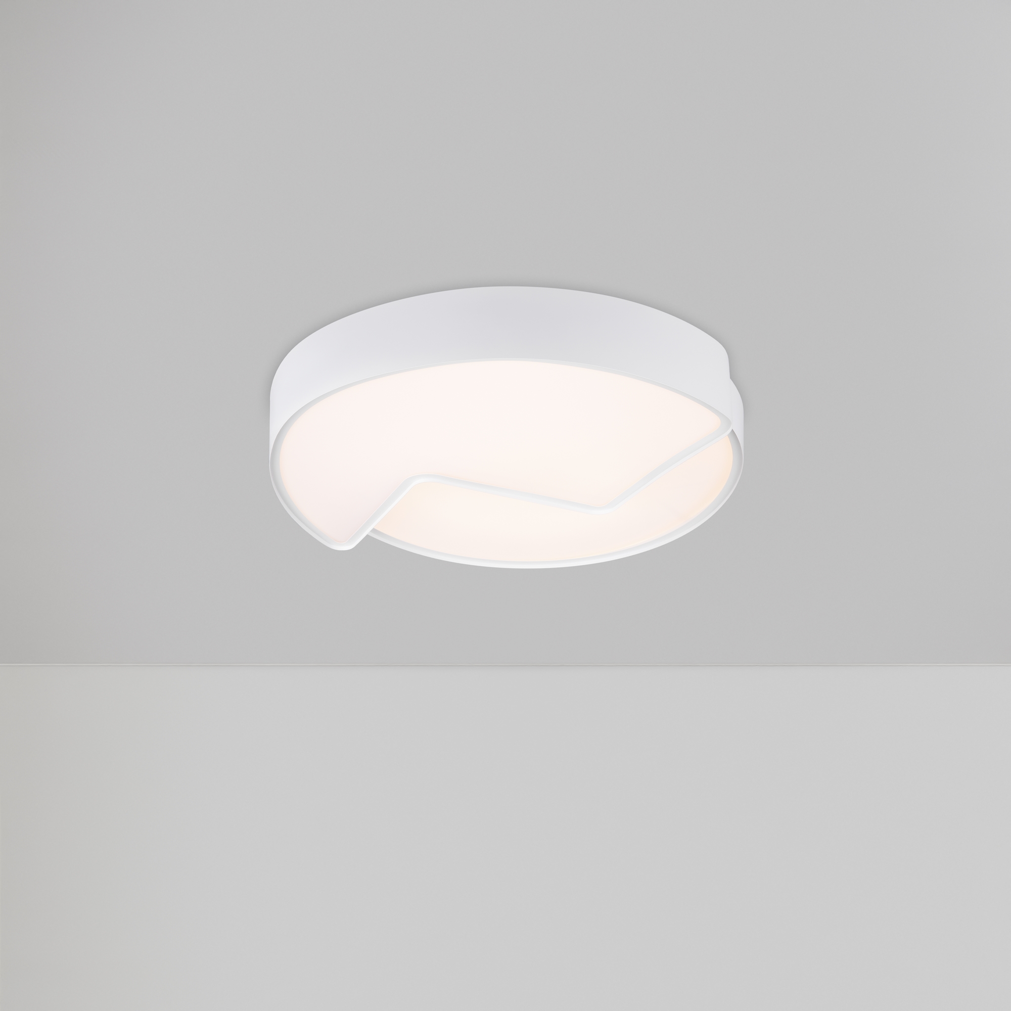 Потолочный светильник FR6093CL-L48W Пазл / Puzzle 52 Вт LED с пультом ДУ