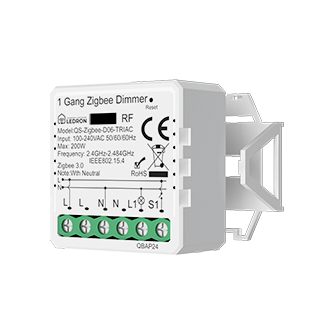 Диммер одноканальный QS-ZigbeeD06-TRIAC