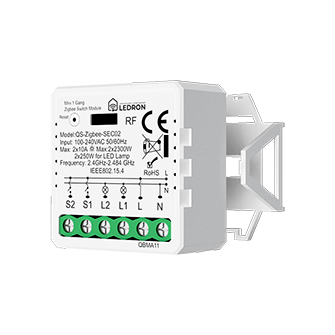Модуль двухканальный QS-ZigbeeSEC02