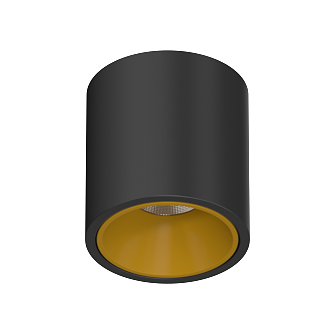 Накладной светодиодный светильник Ledron RINBOK Black-Gold TRIAC