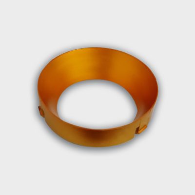 Ring for 10W gold кольцо для светильника