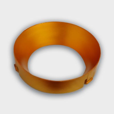 Ring for 15W gold кольцо для светильника