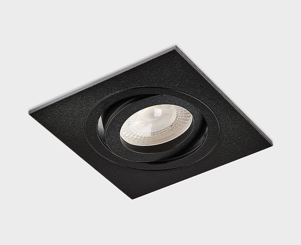 SAG103-4 black/black светильник встраиваемый поворотный