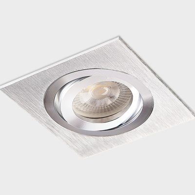 SAG103-4 silver/silver светильник встраиваемый поворотный