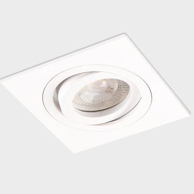 SAG103-4 white/white светильник встраиваемый поворотный
