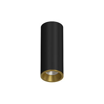 Накладной светодиодный светильник Ledron SLC7391/7W Black-Gold TRIAC
