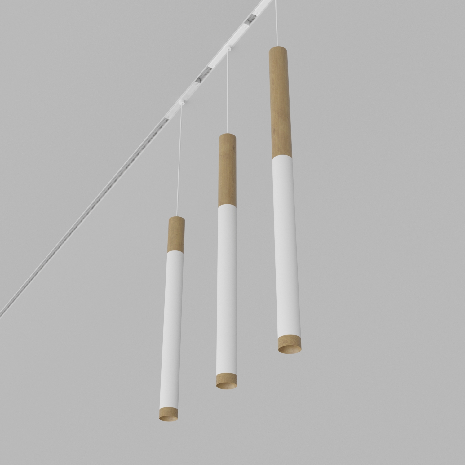 Светодиодный светильник для магнитной системы Ledron Sagi T40 Wooden 200 Zigbee White 3000K