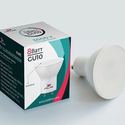 TP GU10/8W/3000K matt светодиодная лампа