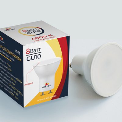 TP GU10/8W/4000K matt светодиодная лампа