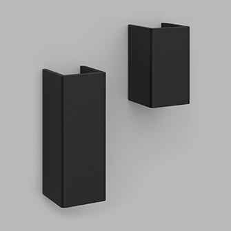Настенный светодиодный светильник Ledron WWF1012-C Black 4000K