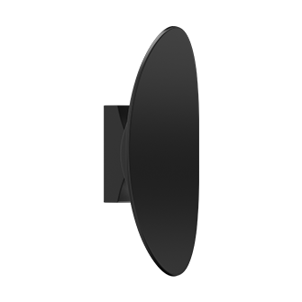 Настенный светодиодный светильник OVAL Black
