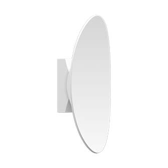 Настенный светодиодный светильник OVAL White
