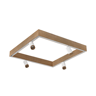 Магнитный трек Ledron АВД-5356 SQ 250 Wooden White