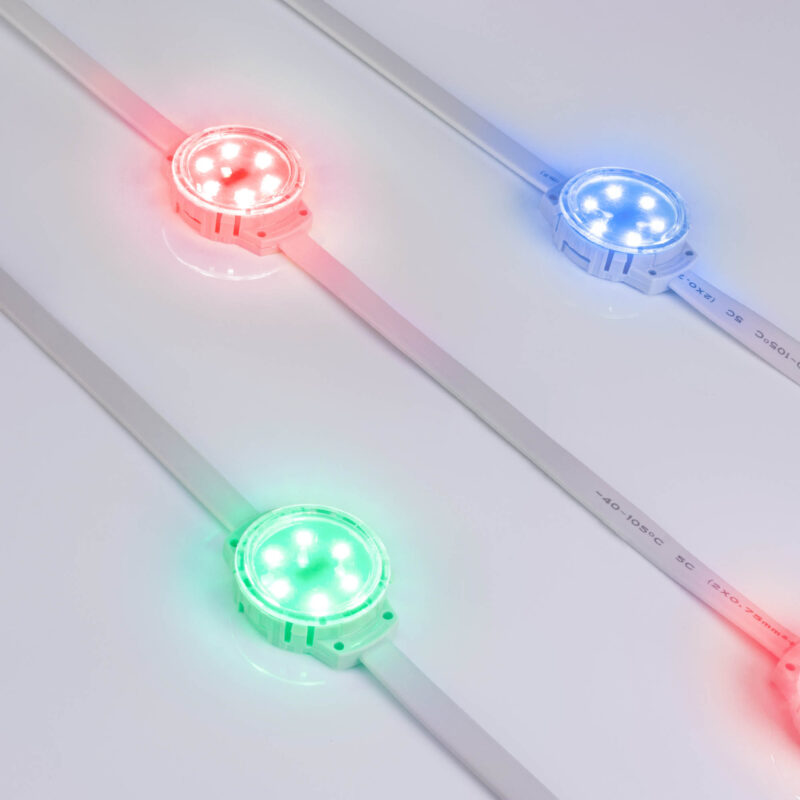 Модуль управляемый SOLEX-DMX-3535-6-24V RGB 120deg