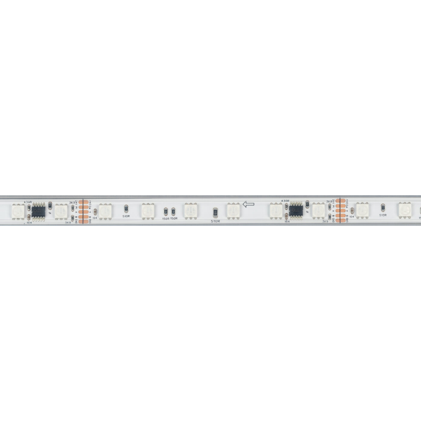 Лента герметичная DMX-PS-B60-12mm 24V RGB-PX6