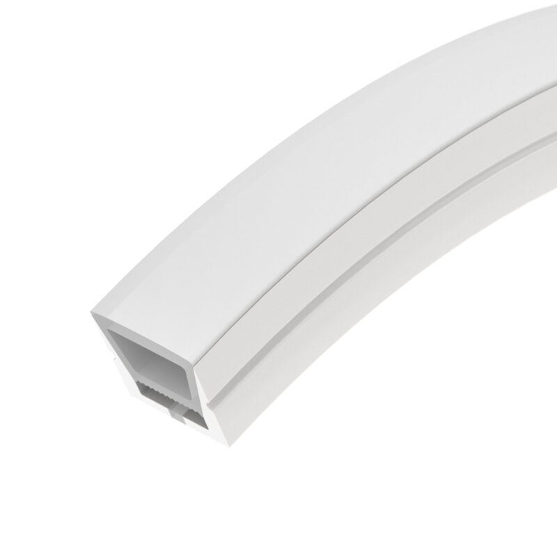 Силиконовый профиль WPH-FLEX-1616-TOP-S11-50m WHITE