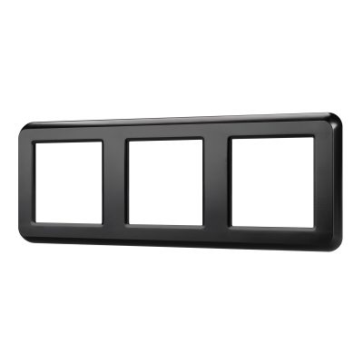Рамка пластиковая FRM-VERSA-PL-3-BK