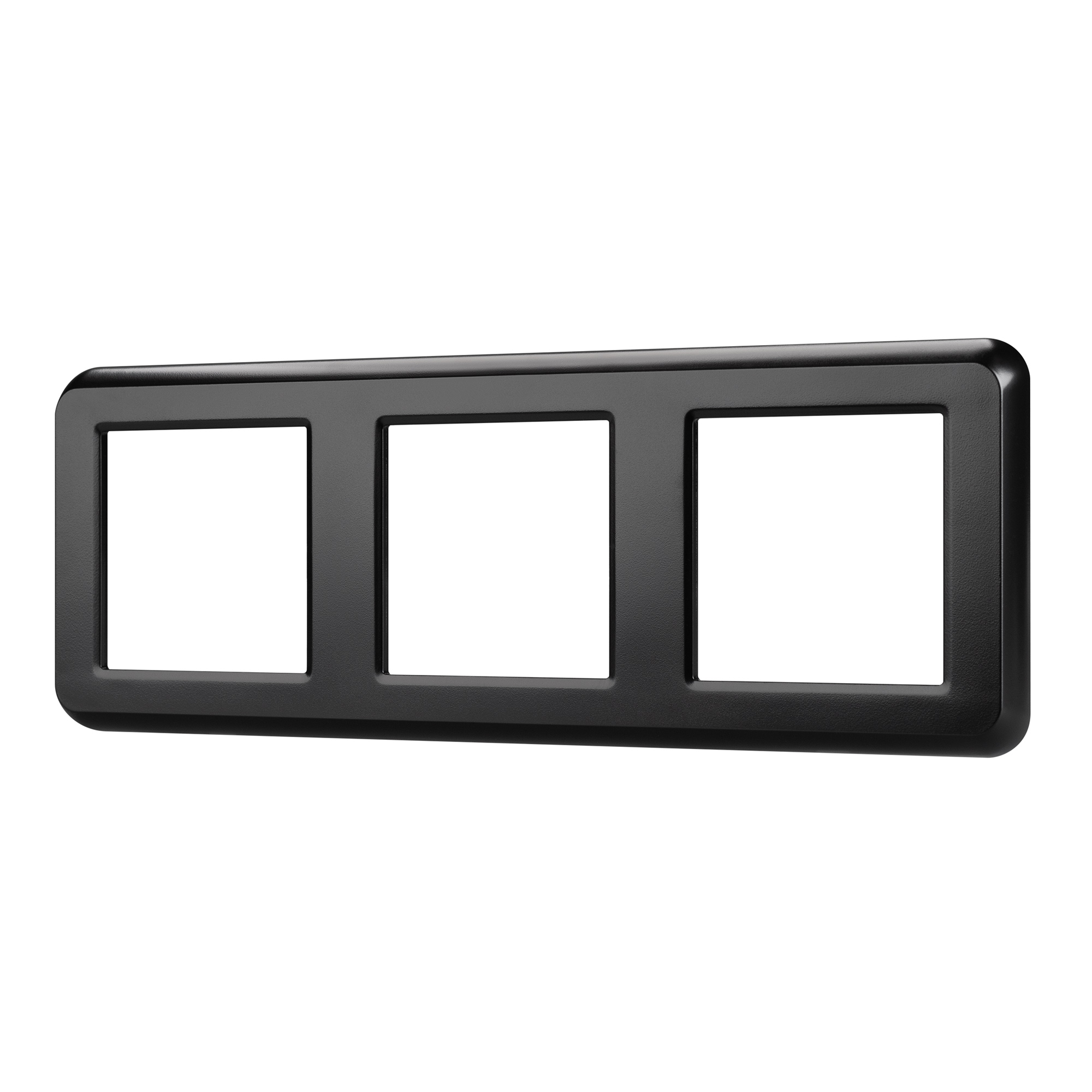Рамка пластиковая FRM-VERSA-PL-3-BK