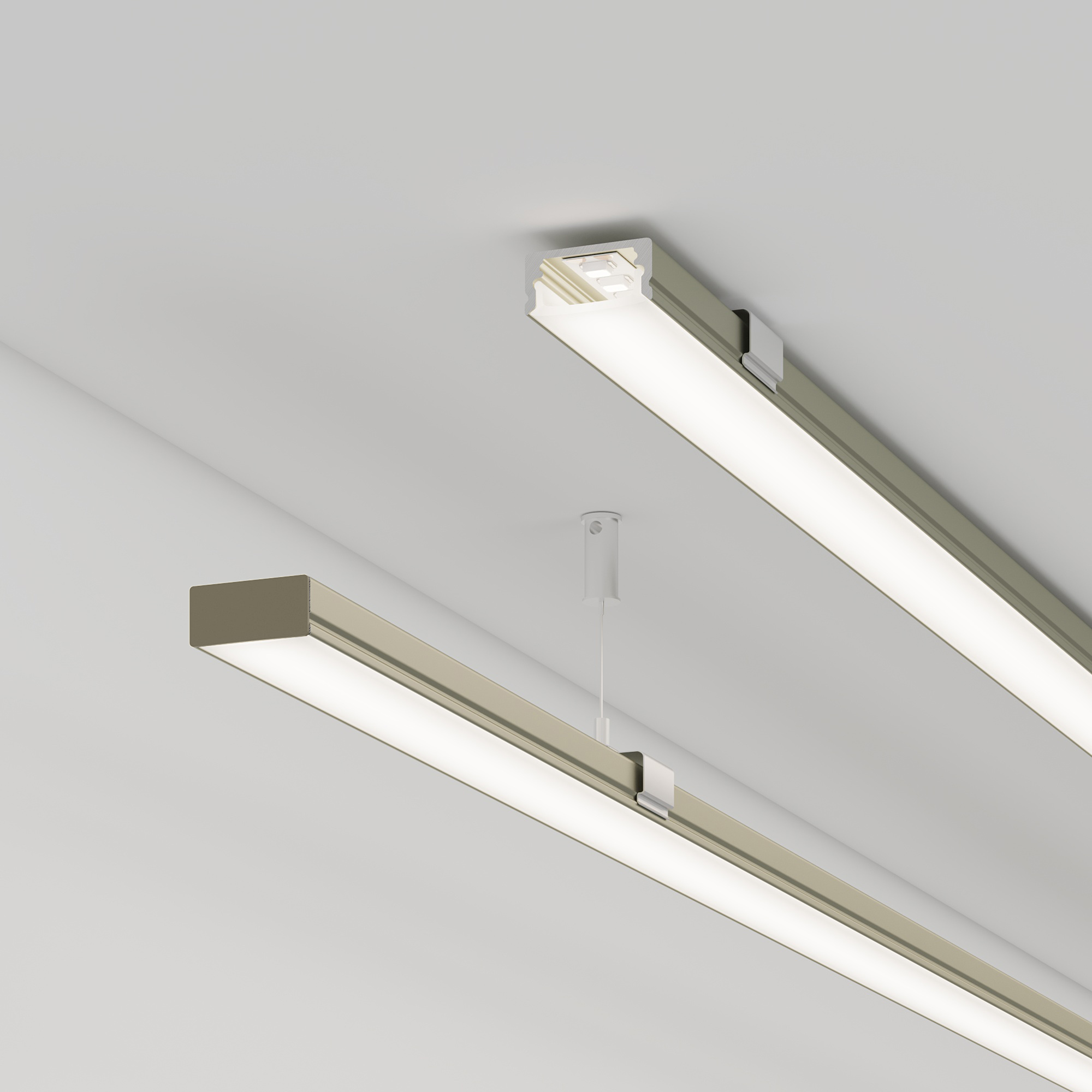 Профиль LINE-1708-2000 ANOD OLIVE GREY