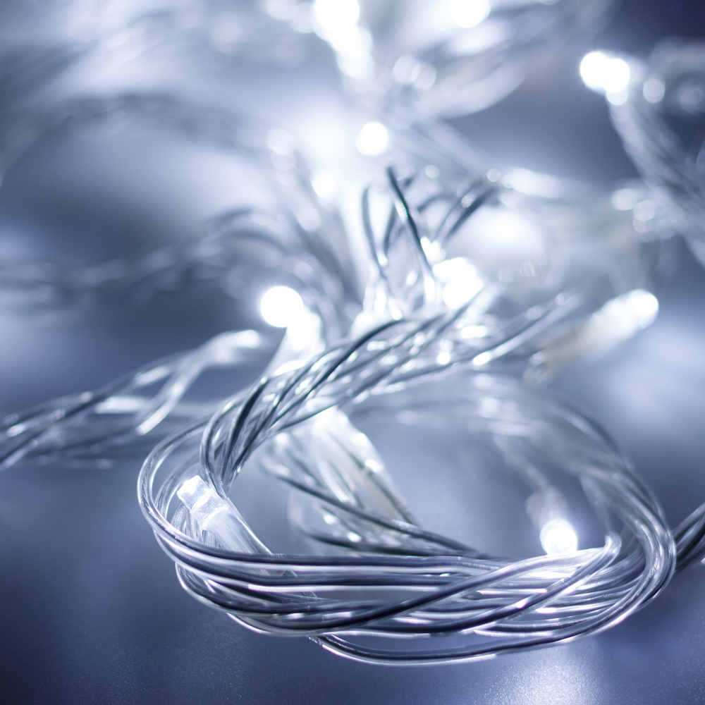 Светодиодная гирлянда ARD-STRING-HOME-10000-CLEAR-99LED-RUN WHITE