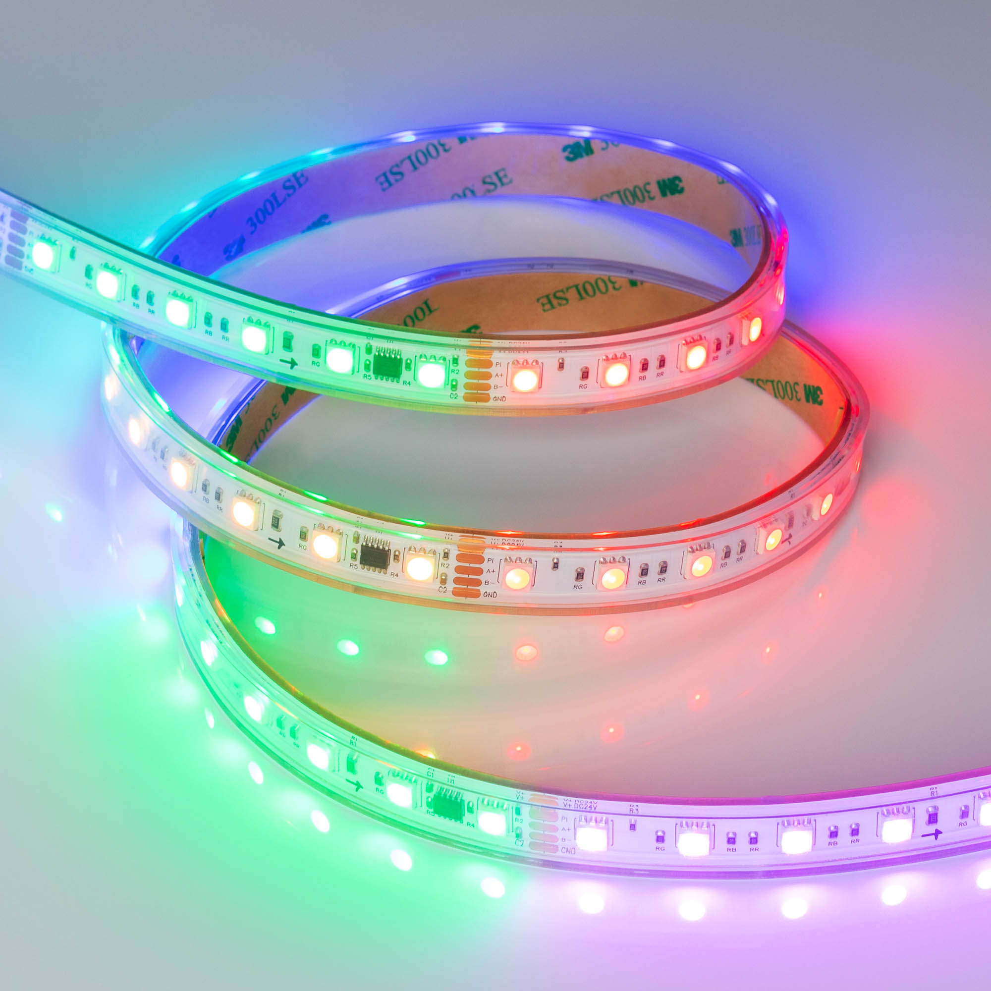 Лента герметичная DMX-PS-B60-15mm 24V RGB-PX6