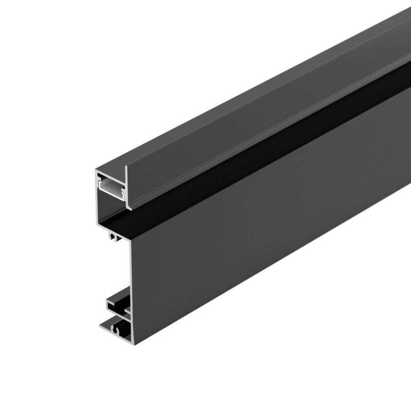 Профиль PLINTUS-H73-F-2000 BLACK