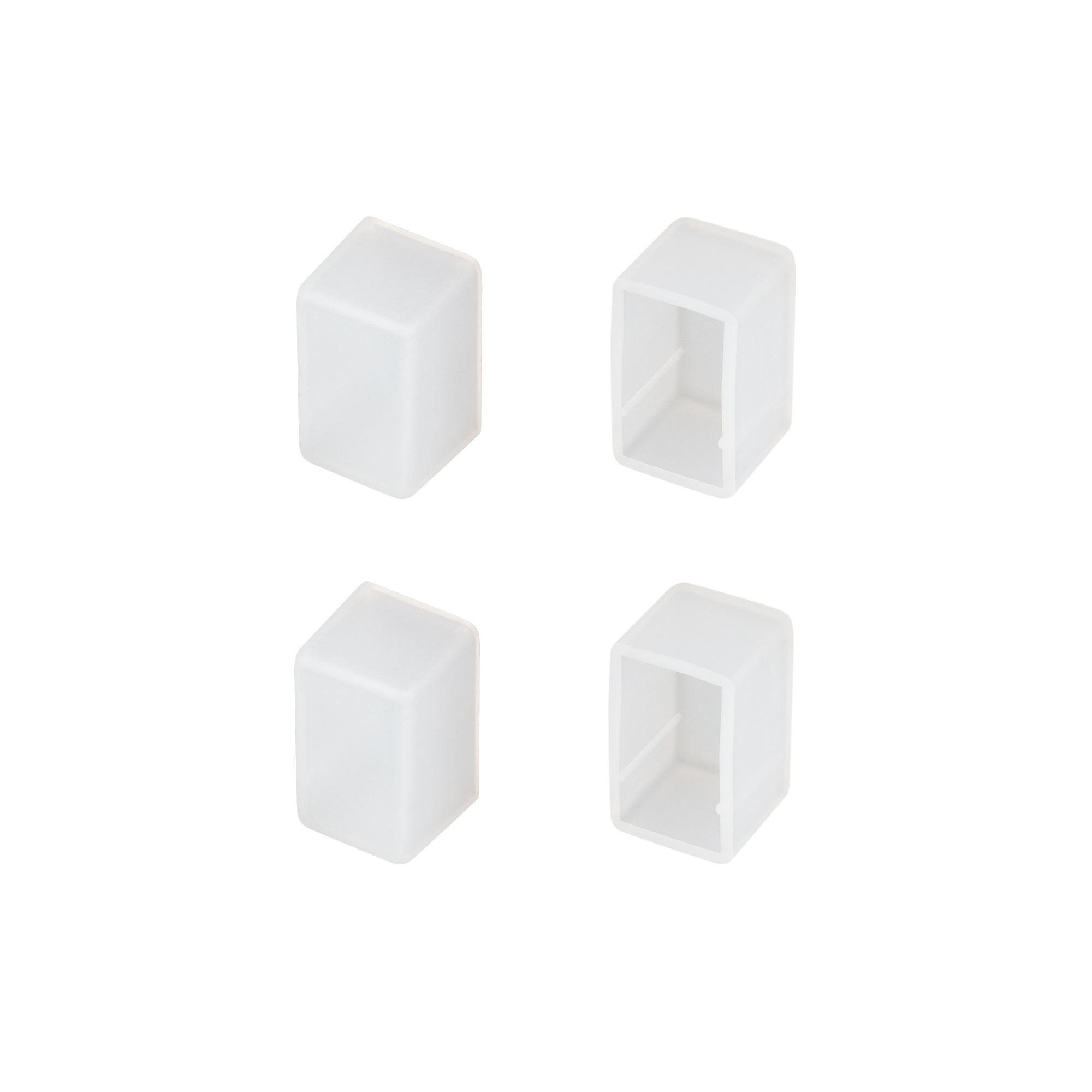 Заглушка WPH-FLEX-1018-SIDE WHITE глухая