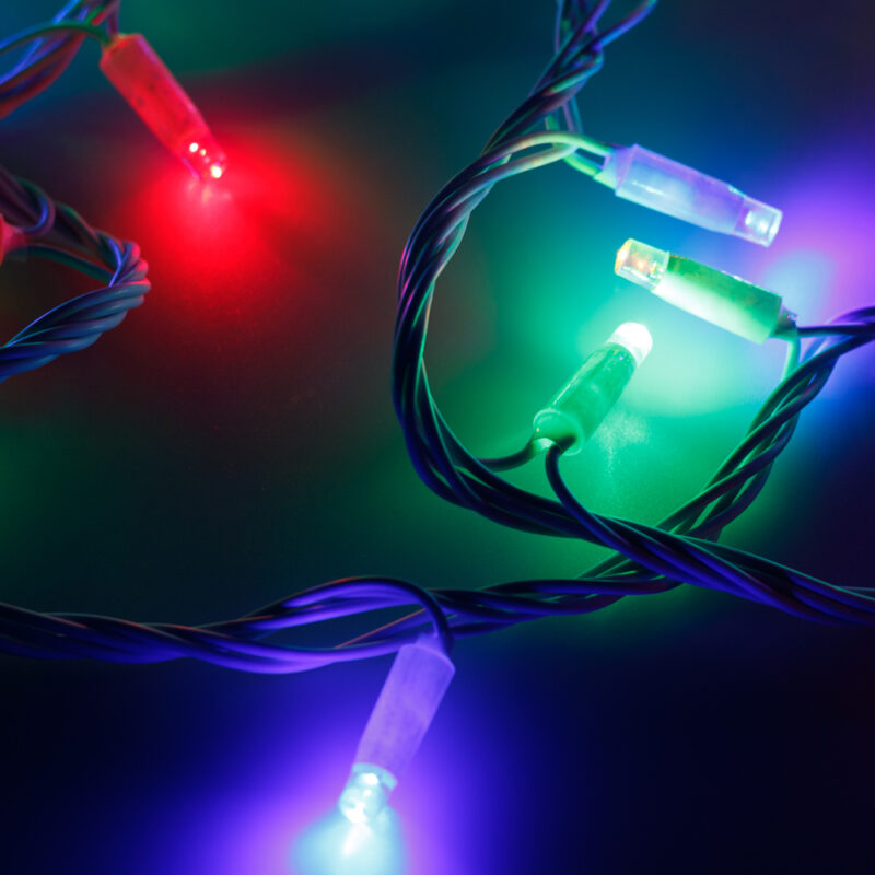 Светодиодная гирлянда ARD-STRING-CLASSIC-10000-WHITE-100LED-LIVE RGB