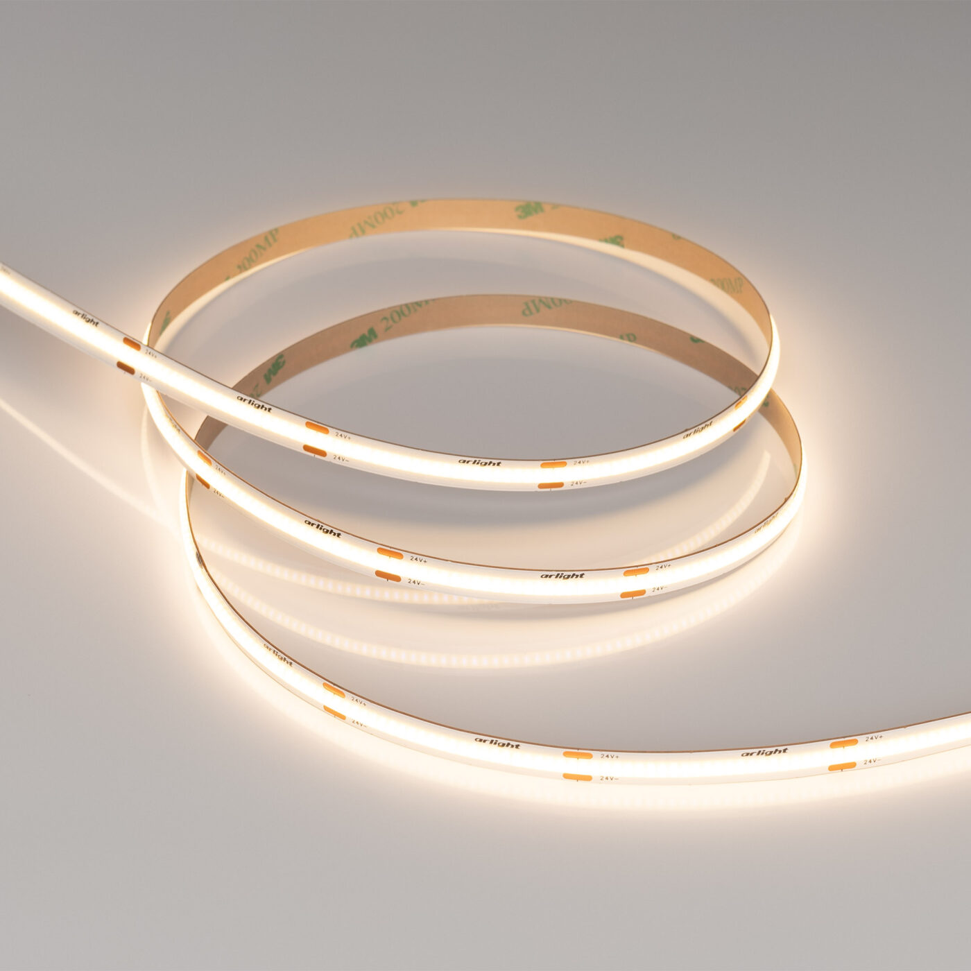 Лента COB-X480-8mm 24V Warm3000