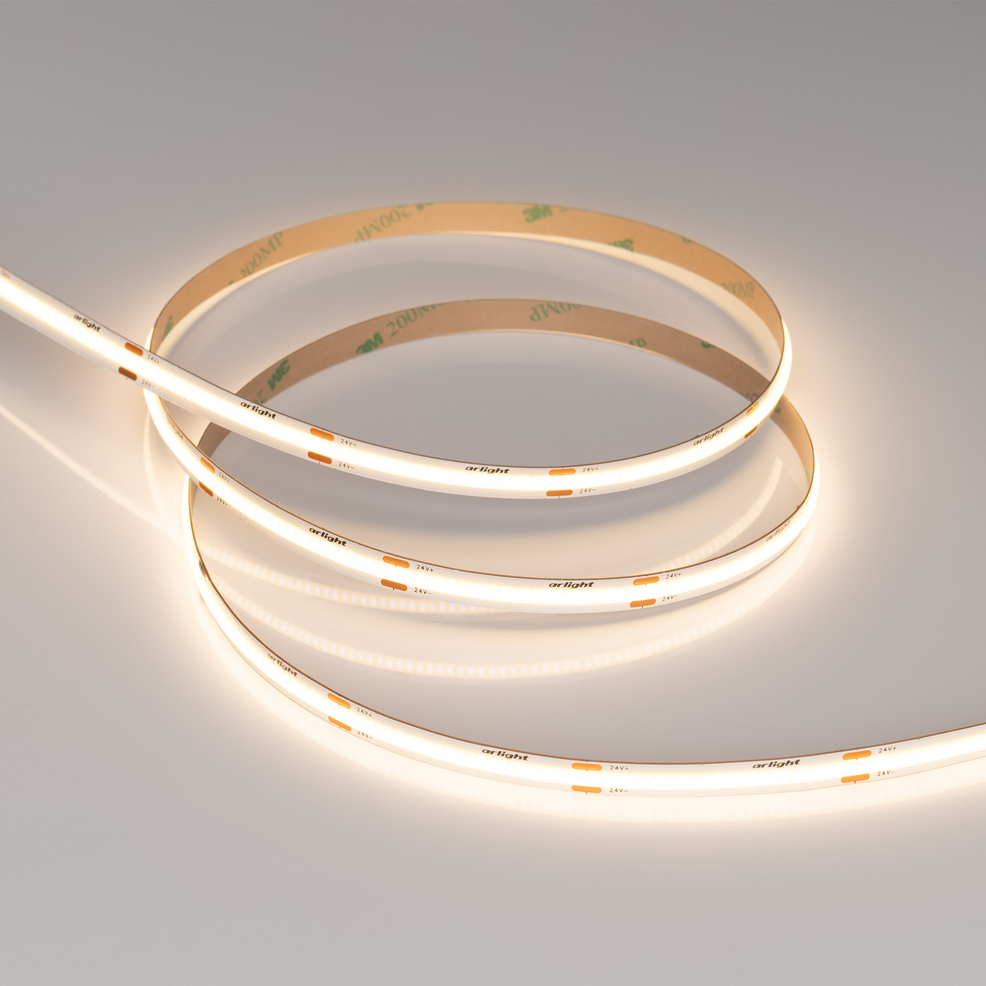 Лента COB-X480-8mm 24V Warm3000