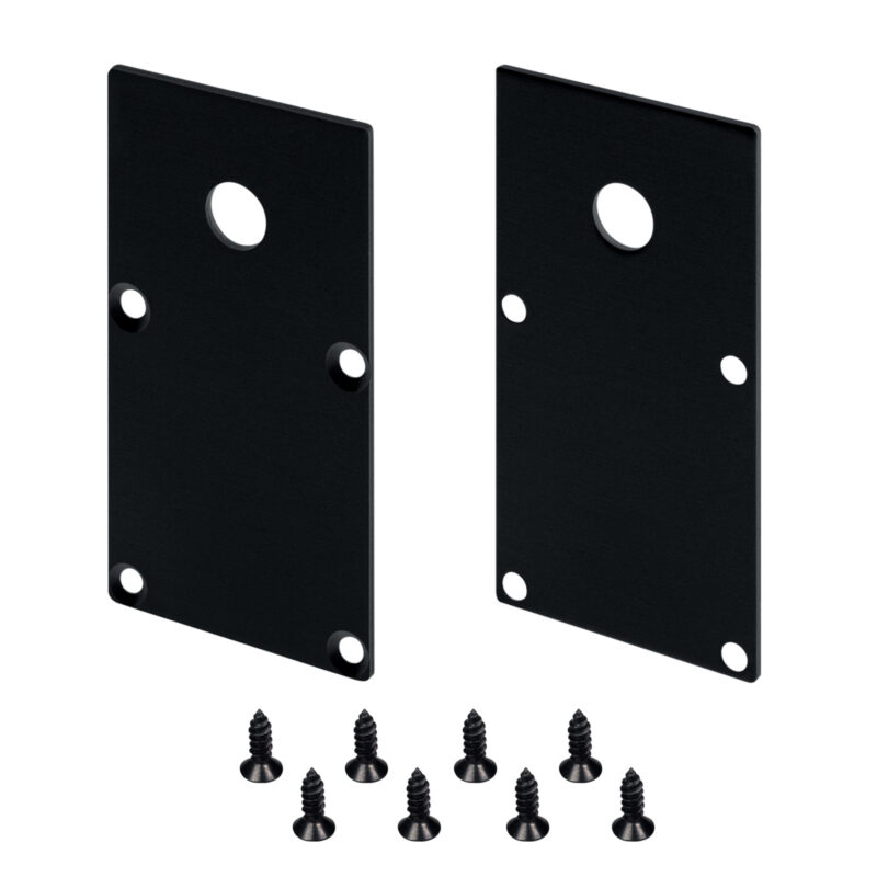 Заглушка LINE-S-3667 BLACK с отверстием