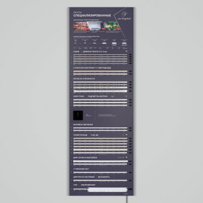 Стенд Ленты Специализированные RT-LUX-E3-1760x600mm