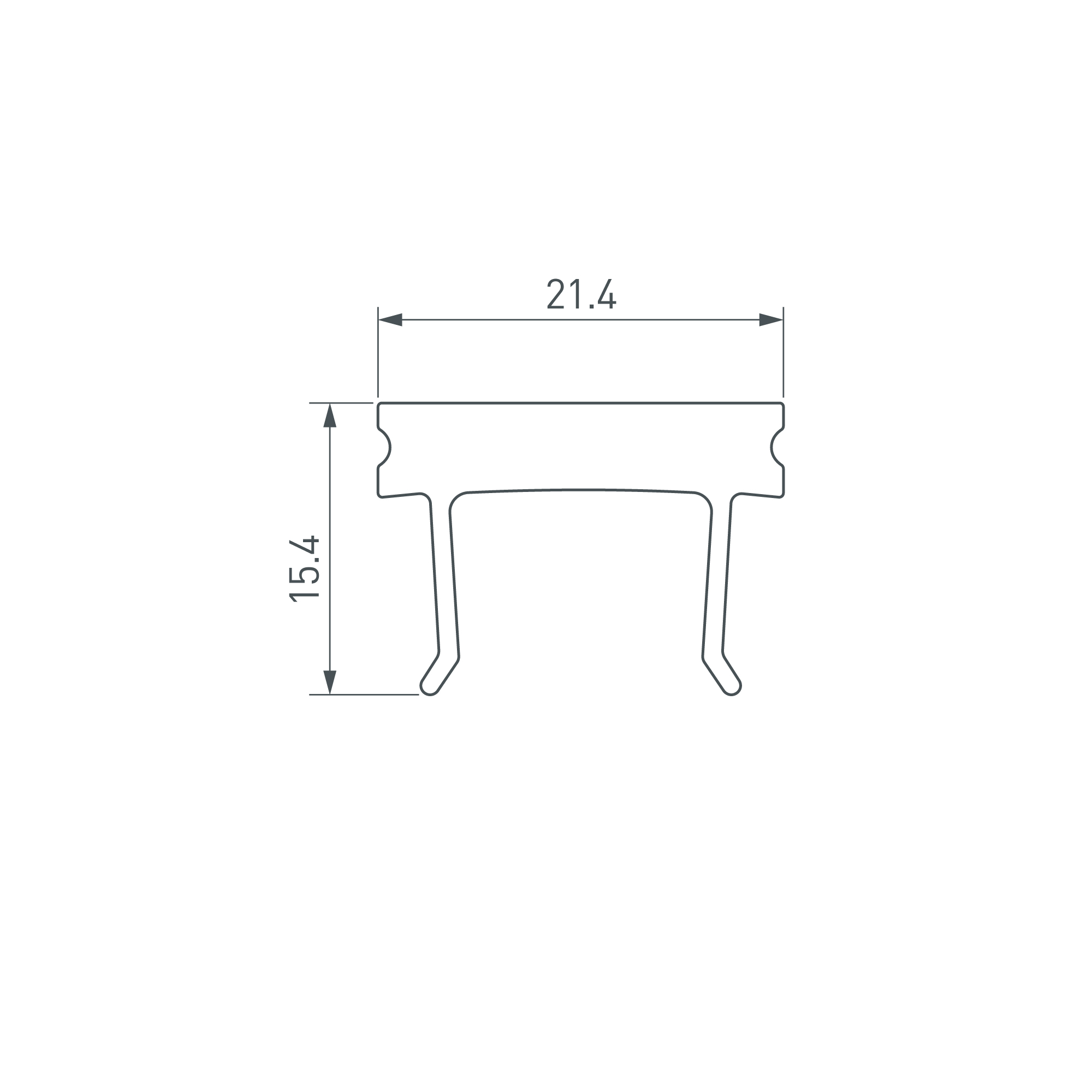 Экран HR-FACADE-2000 матовый
