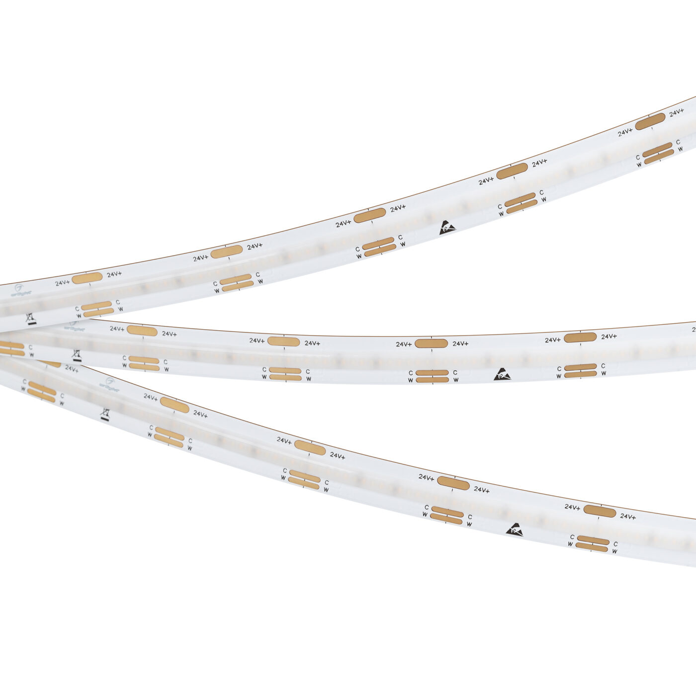 Лента COB-X576-10mm 24V White-MIX