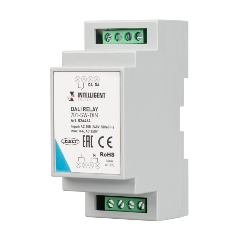 INTELLIGENT ARLIGHT Релейный модуль DALI-701-SW-DIN