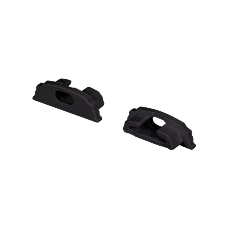 Заглушка ARH-BENT-W18 BLACK с отверстием