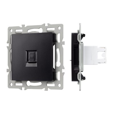 Механизм компьютерной розетки SCT-MPC1-PL-BK