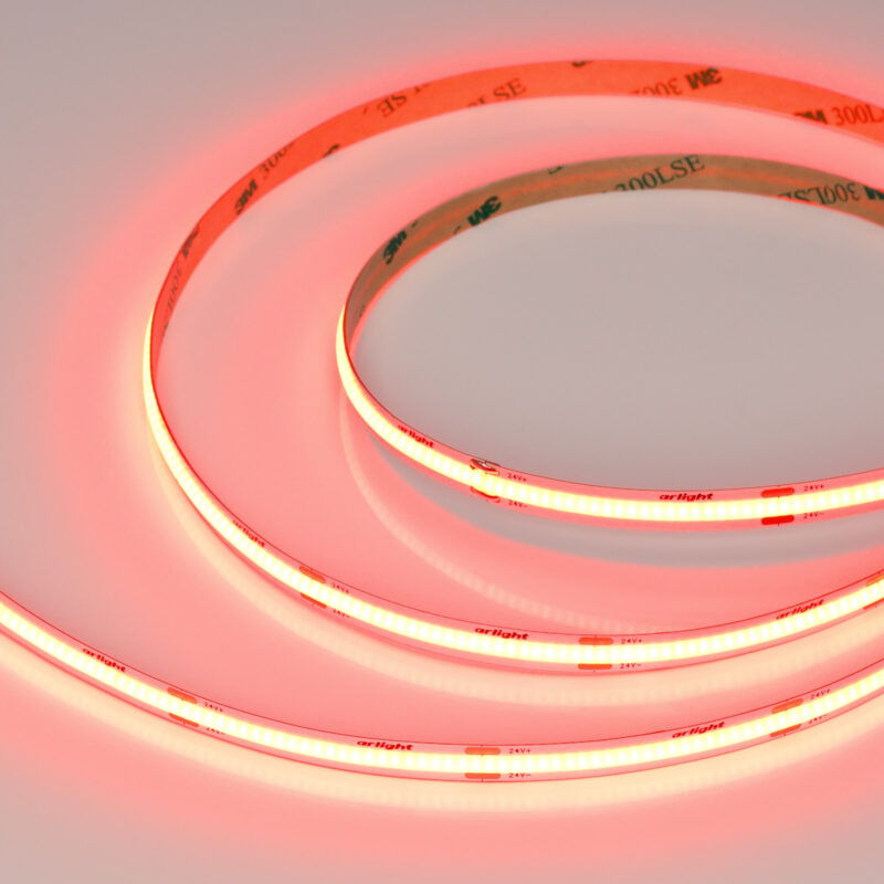 Лента COB-X480-8mm 24V Red