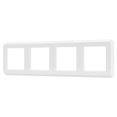 Рамка пластиковая FRM-VERSA-PL-4-WH