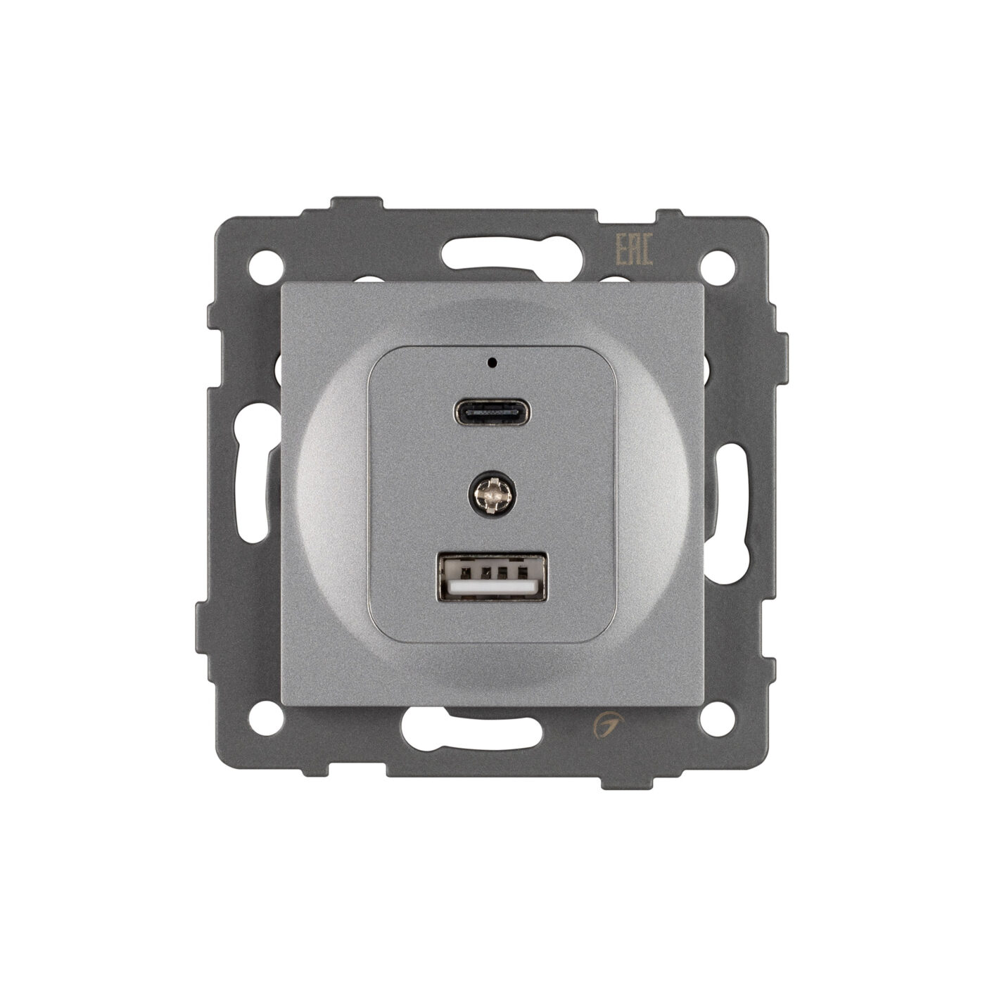 Механизм USB розетки SCT-MUAC-PL-GR-V