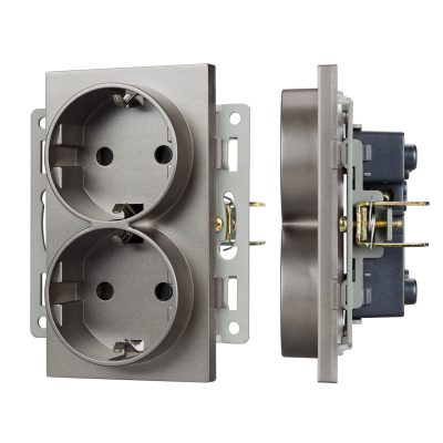 Механизм электрической розетки SCT-MEUD-PL-GR