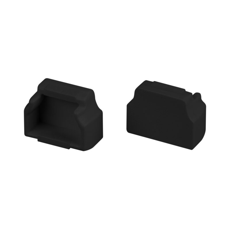 Заглушка СEIL-S12-SHADOW-20-SIDE BLACK глухая