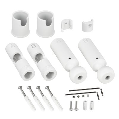 Крепление ARL-WAVE-1815-S-2-ENDCAP White