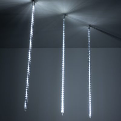 Светодиодная гирлянда ARD-ICEFALL-CLASSIC-D23-1000-CLEAR-96LED-LIVE WHITE