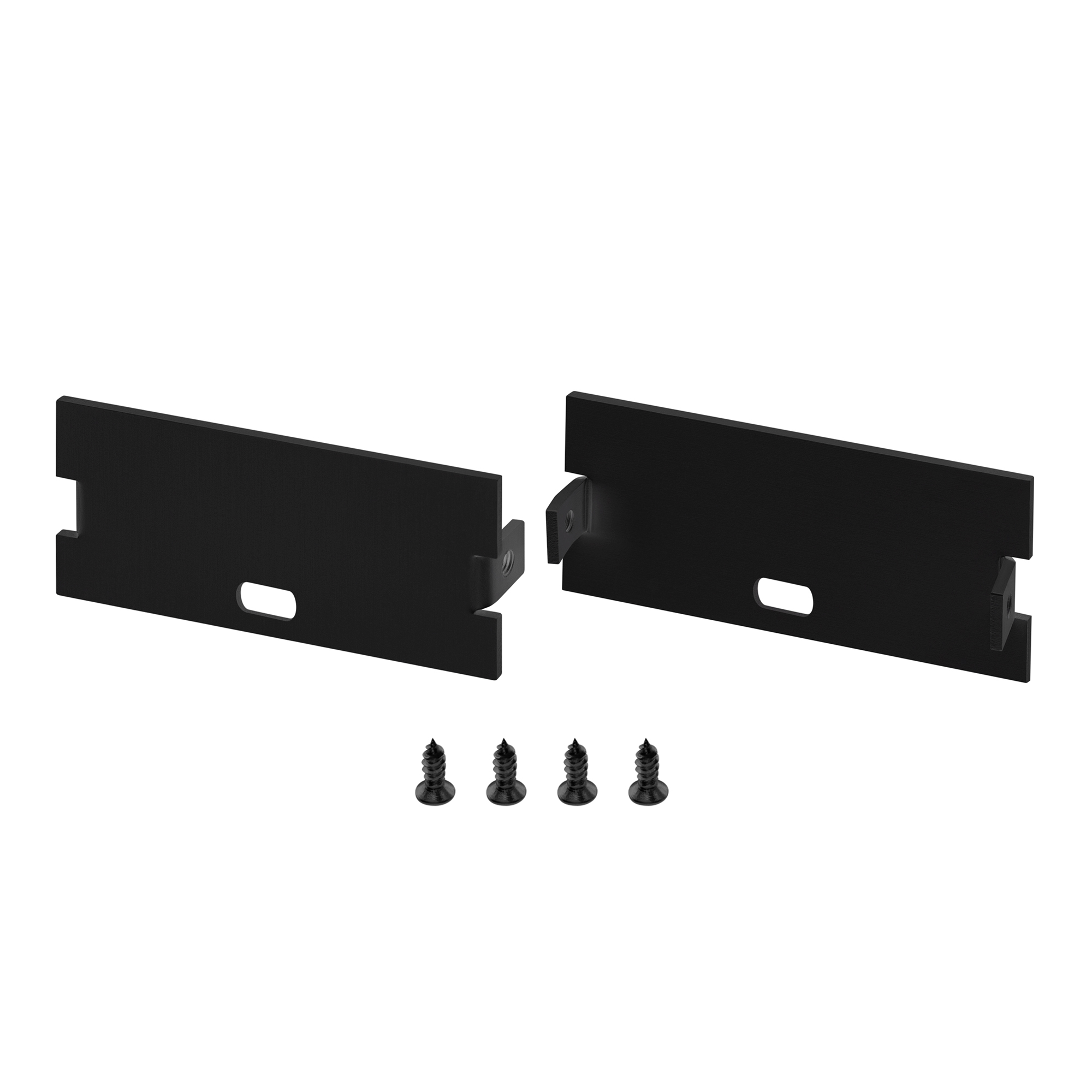 Заглушка FLOOR60 BLACK с отверстием