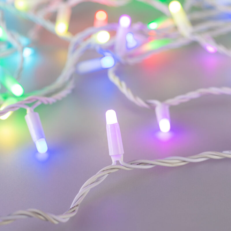 Светодиодная гирлянда ARD-STRING-CLASSIC-10000-WHITE-95LED-MILK-LIVE RGBW-DMX